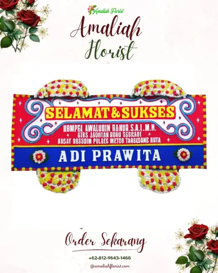 Papan Bunga Ucapan Selamat Cikunir
